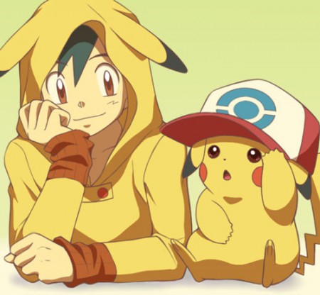 Ash & Pikachu :3